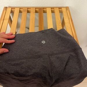 Lululemon Gray & black Leggings